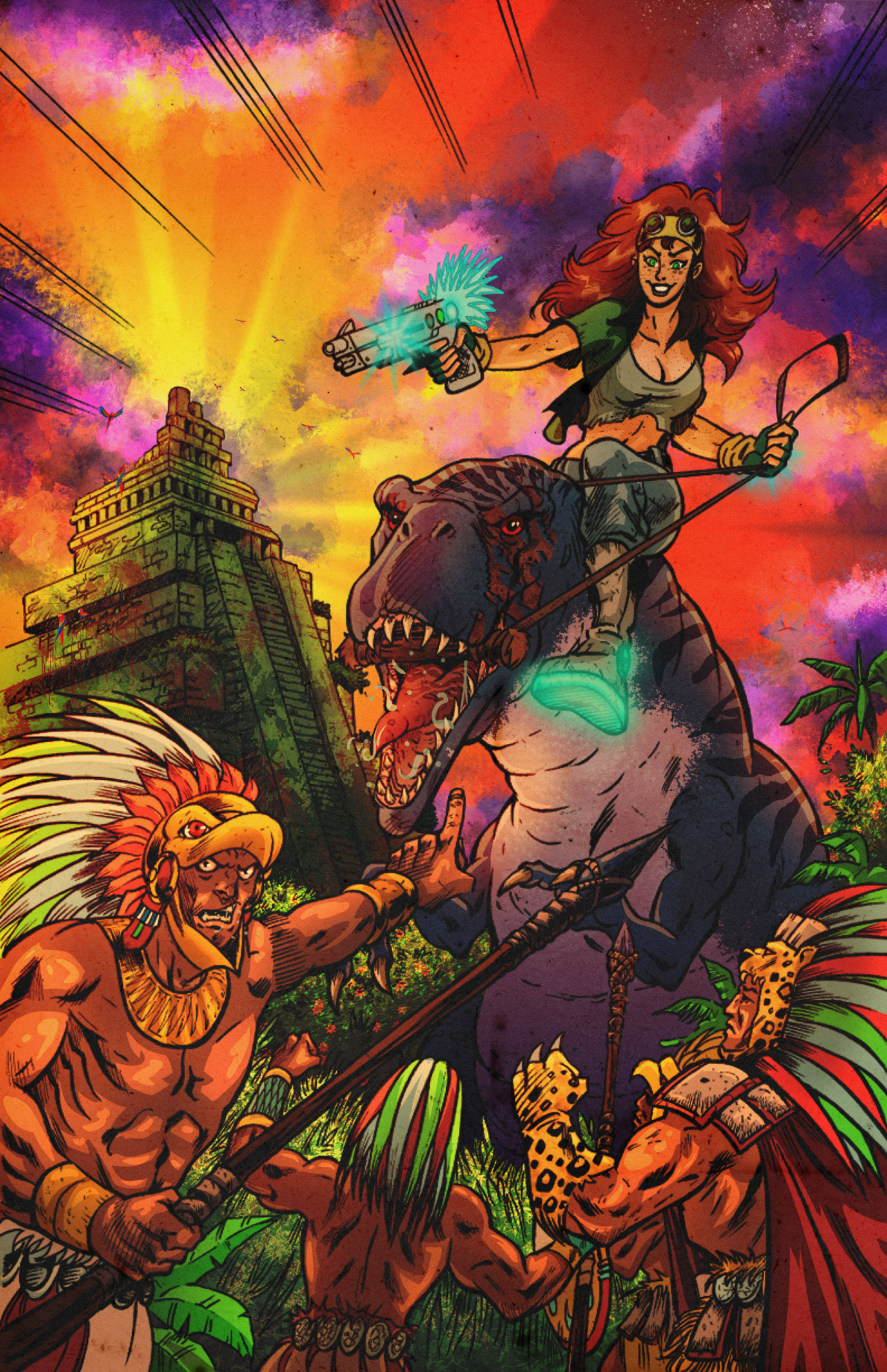 TEMPVS INSANITVS cover art FERNANDO RUIZ
