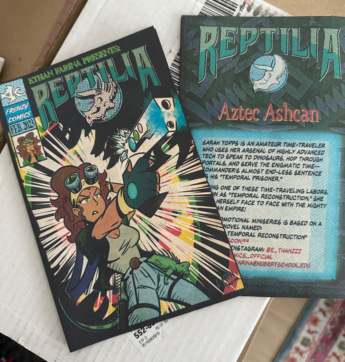 REPTILIA: AZTEC ASHCAN out now!!!