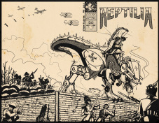 REPTILIA: GREAT WAR ASHCAN out now!!!
