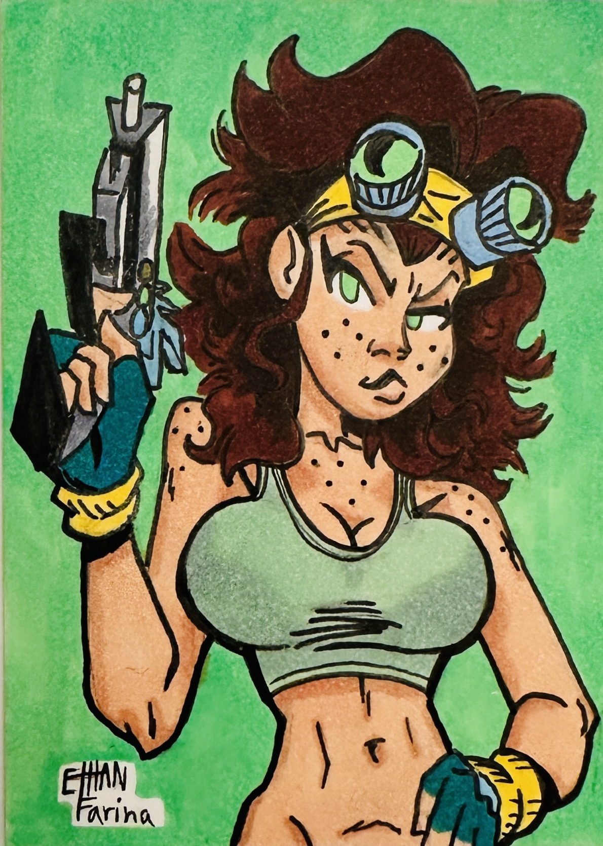 Reptilia Sketch Card
