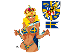 1660 AD - Kingdom of Sweden (crown)